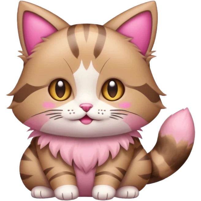 Purugly-Glameow-fusion emoji