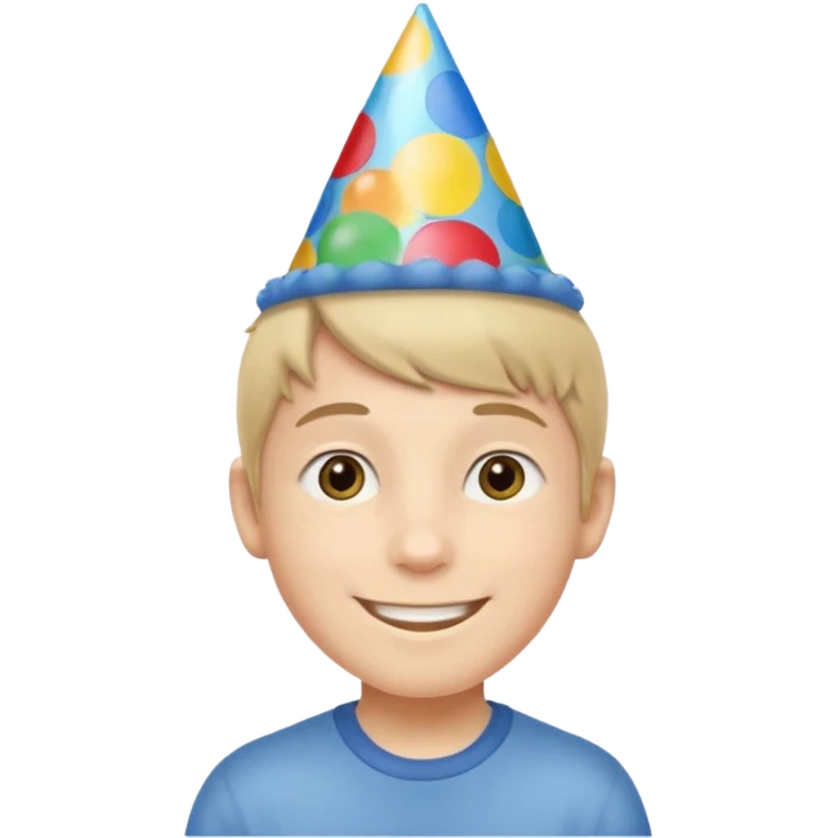 Birthday boy wish emoji