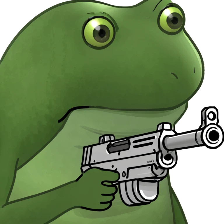 automated rifle  emoji