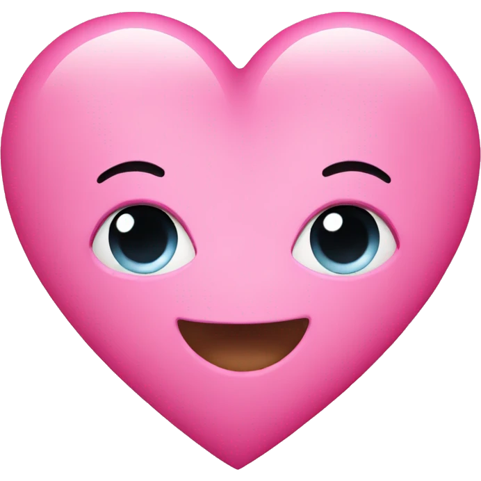 Pink heart  emoji