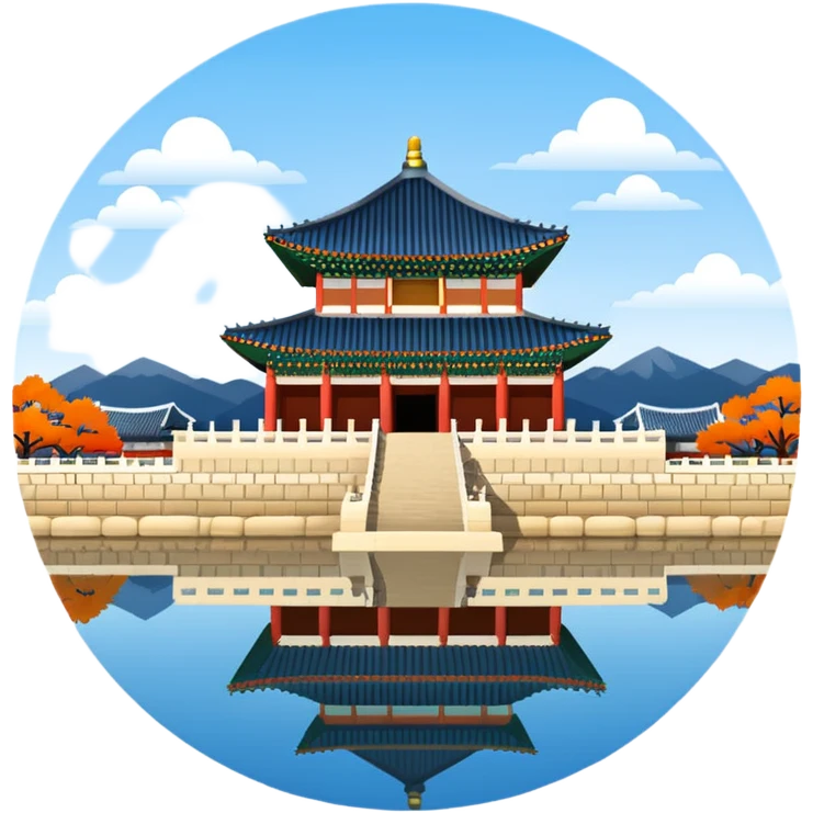 South Korea 
Gyeongbokgung Palace castle emoji