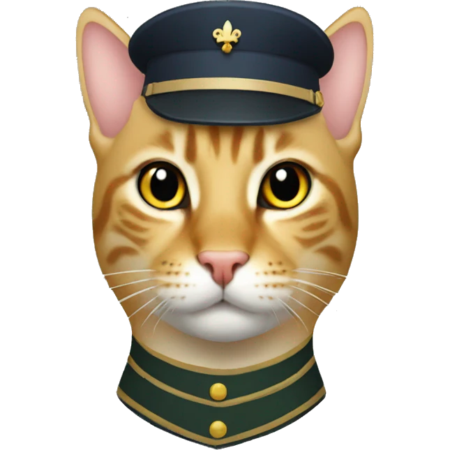 Cat head Horse body Duck soldier emoji
