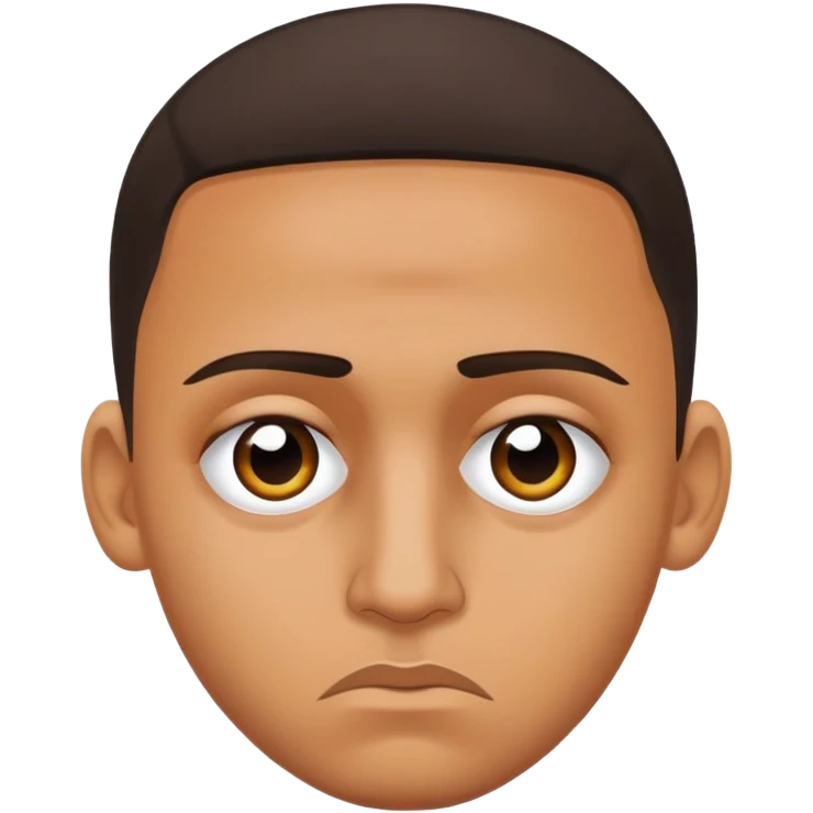 Sad and Stressed Reggaeton Music Singer, with dark circles under the eyes emoji