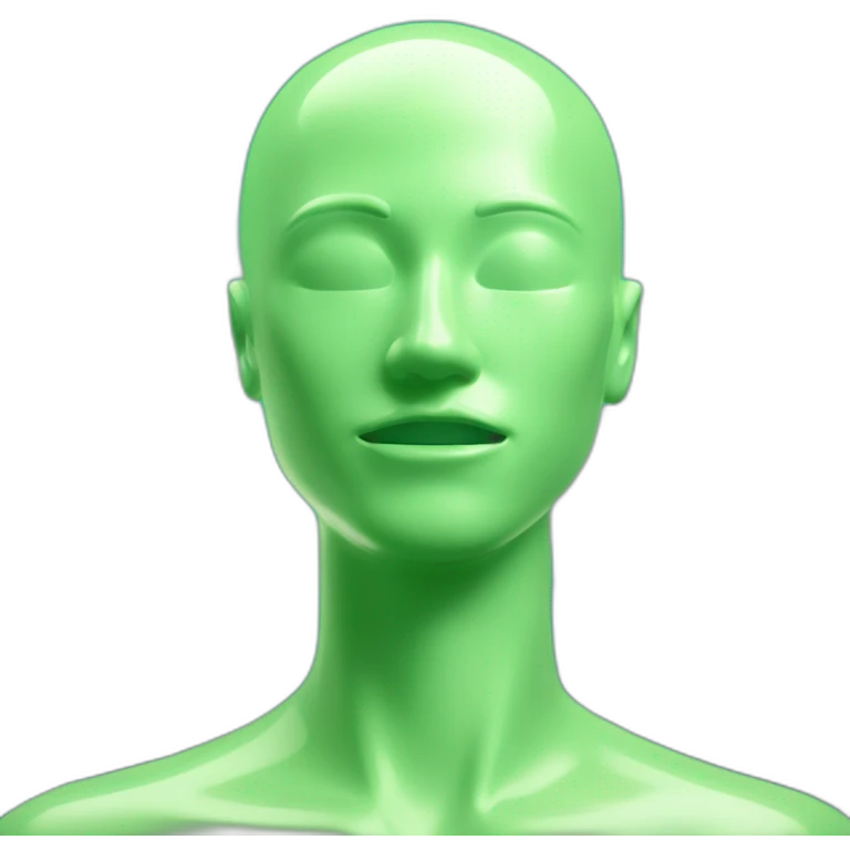Point d’exclamation en vert turquoise ￼ emoji