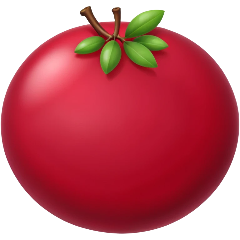 Cranberry emoji