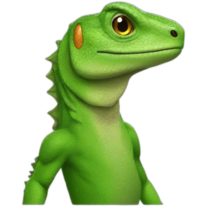 man lizard emoji