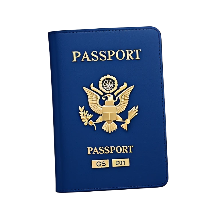 Simple passport emoji