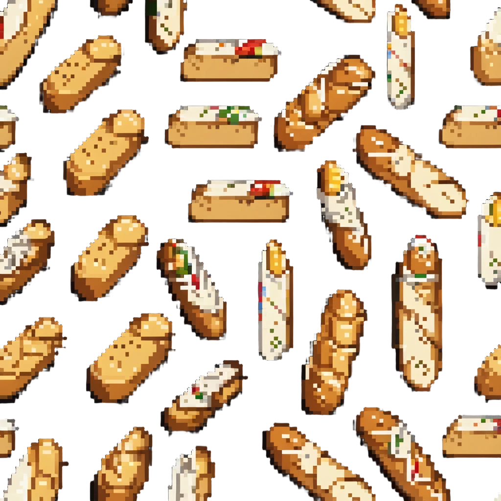 baguette bread loaf emoji