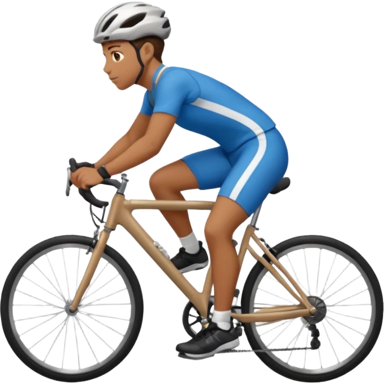 fietser die aan het fietsen is emoji
