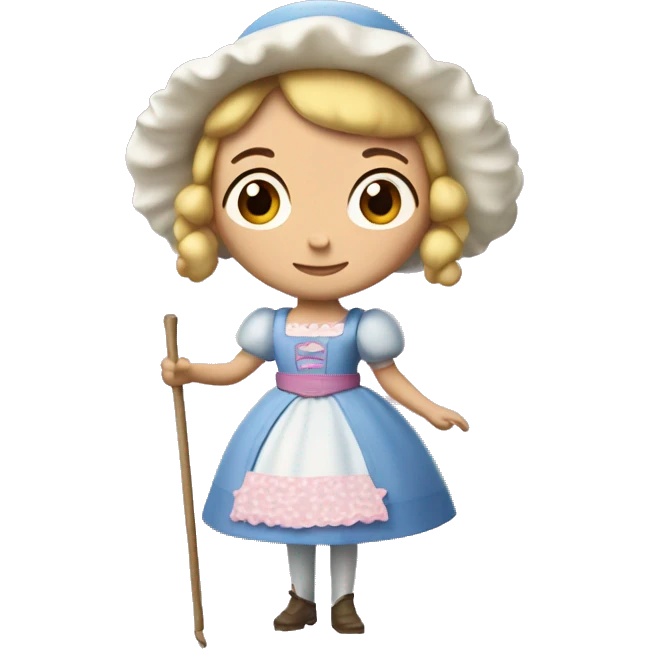 Little Bo peep from Toy story emoji