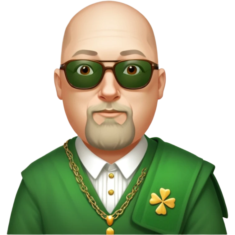 Wearing a Green Kilt emoji