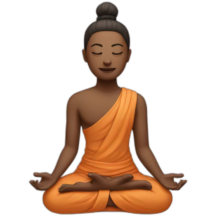 meditation emoji