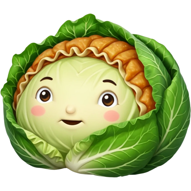 Cabbage roll emoji