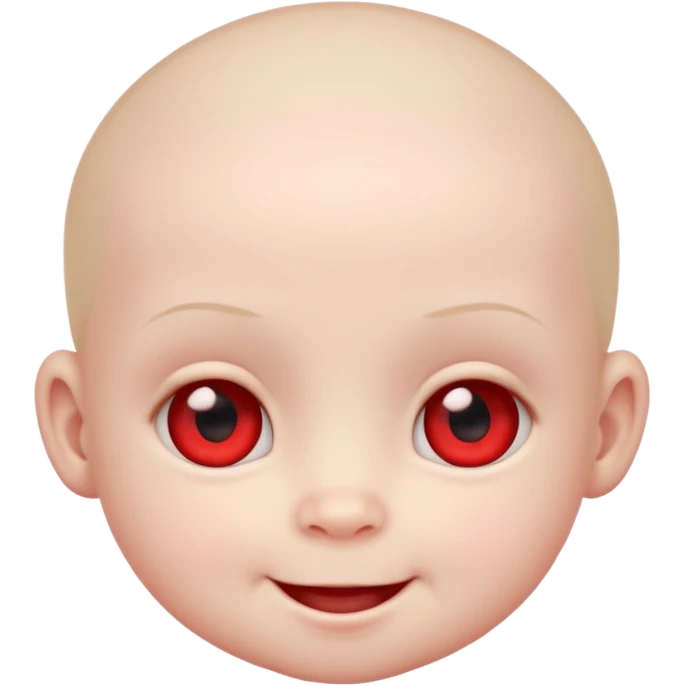 evil baby emoji