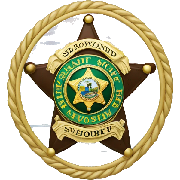 Broward Sheriff badge emoji