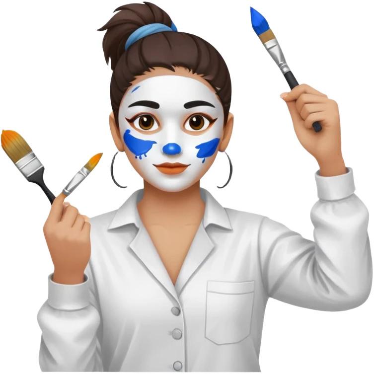 Танцор делает ремонт в танцевальном зале emoji