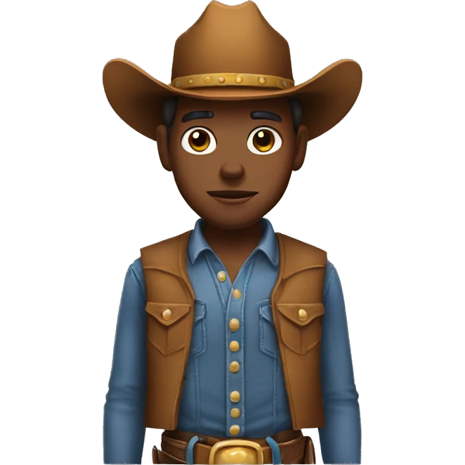 Cow boy emoji