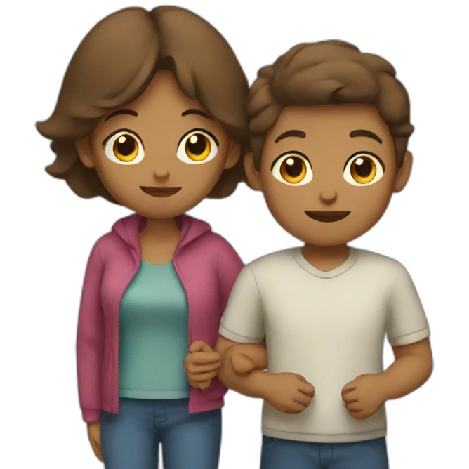 mother and son emoji