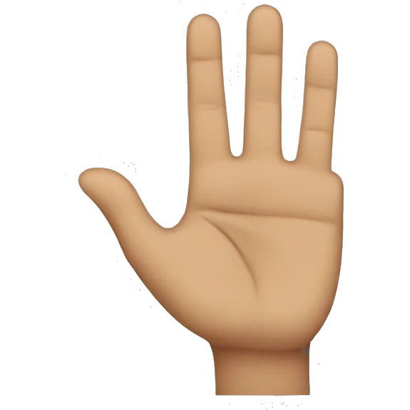 west side fingers emoji