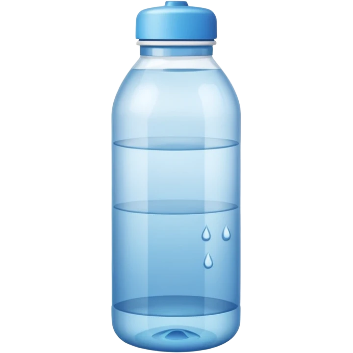 Water bottle  emoji