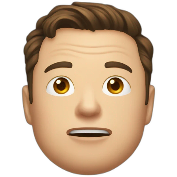 Groggy Elon musk emoji