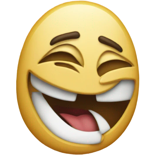 An emoji pointing to itself and saying 'me'" emoji