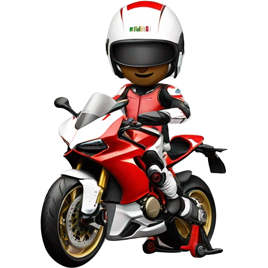 Ducati ￼￼ emoji