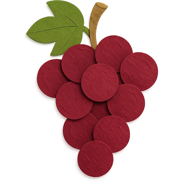 red grapes emoji
