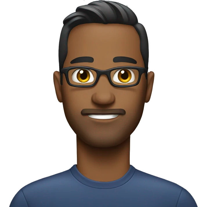 Man wearing a TEMCO shirt emoji