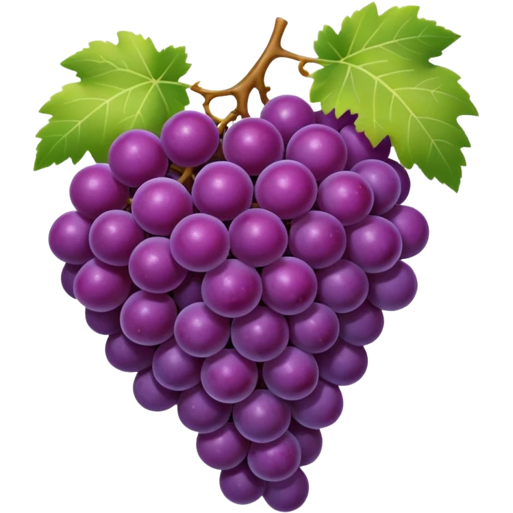 purple grapes emoji