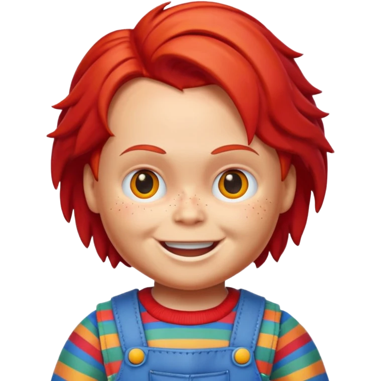 Un emojin de chuky emoji