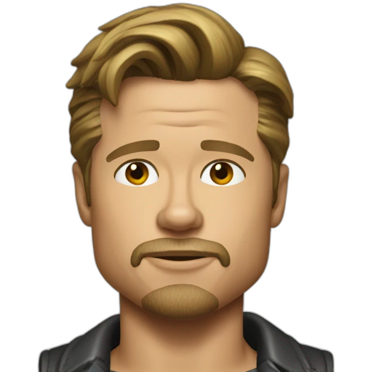 brad pitt emoji