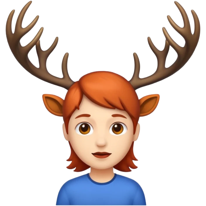 people with antlers emoji