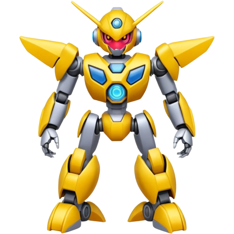  Fakémon-Digimon-Medabot-fusion (full body) emoji