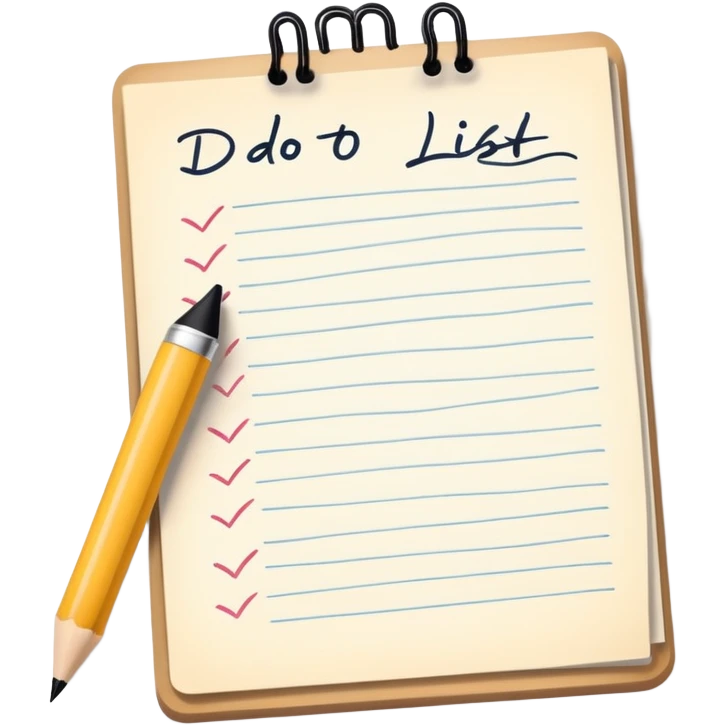 to do list emoji