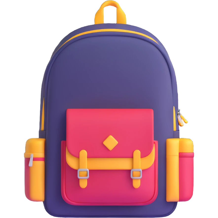 school backpack emoji