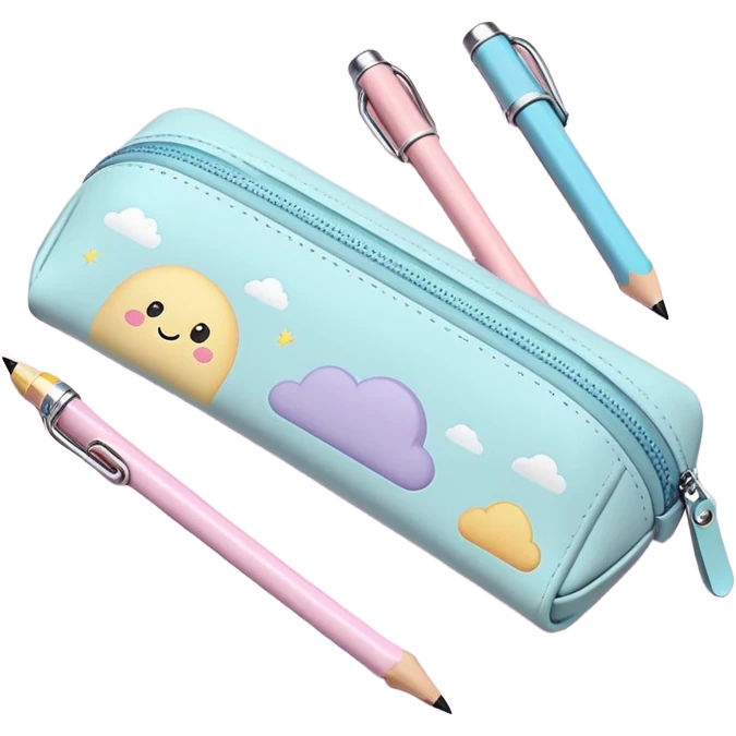 Estuche con cremallera sueño emoji