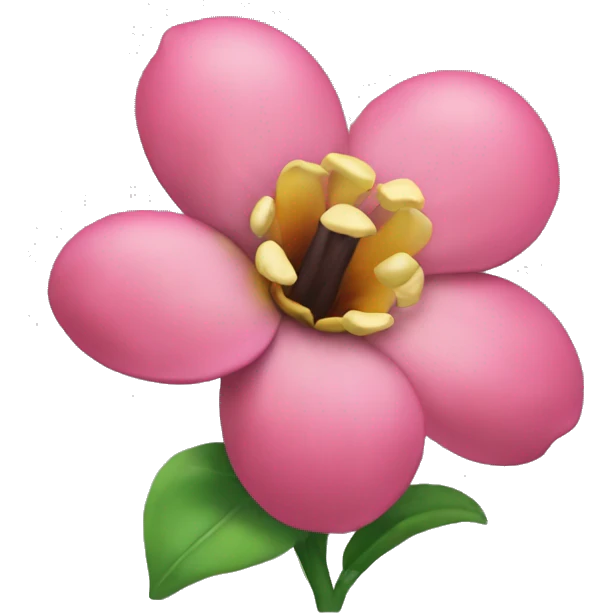 Hazme una azucena de flor emoji