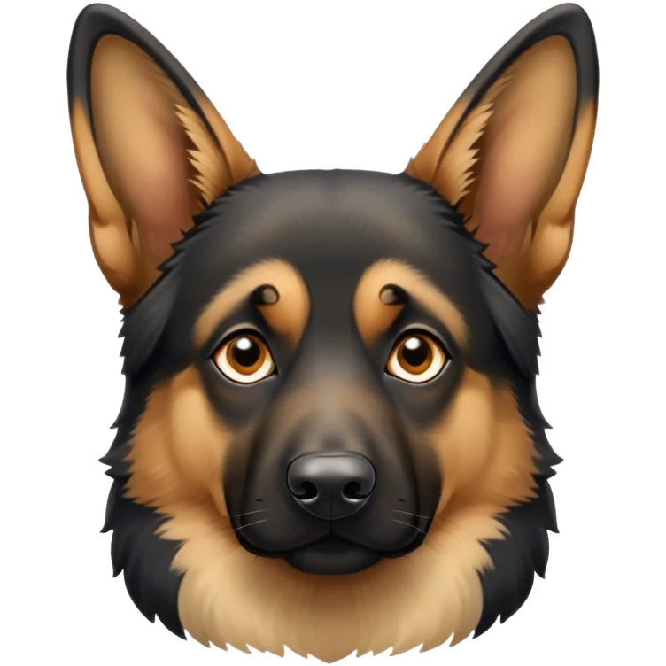 german shepherd  emoji