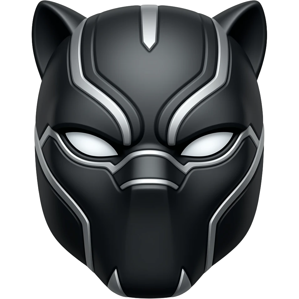 La tête de la panthère noire emoji