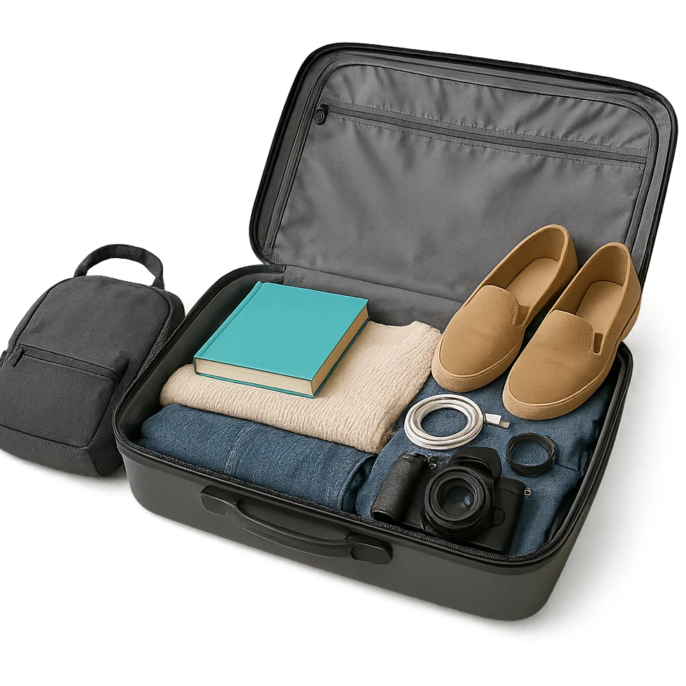 Unpacked baggage emoji