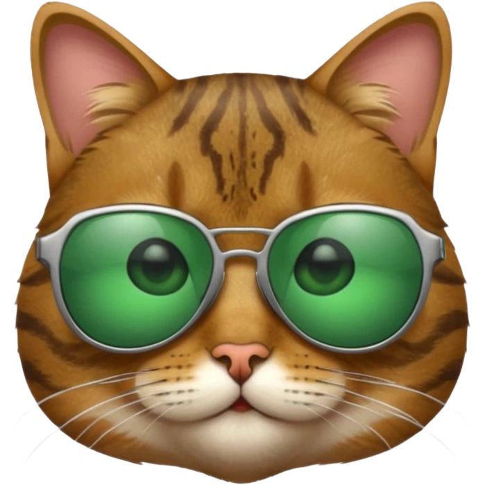 Cat wearing sunglasses emoji