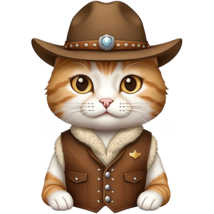 cat cowboy emoji