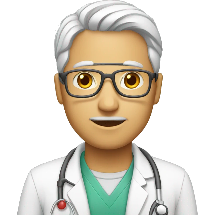 Doc with close  emoji