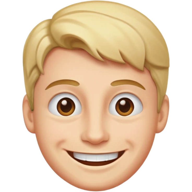 Create an emoji of YouTuber DavidMC's face emoji
