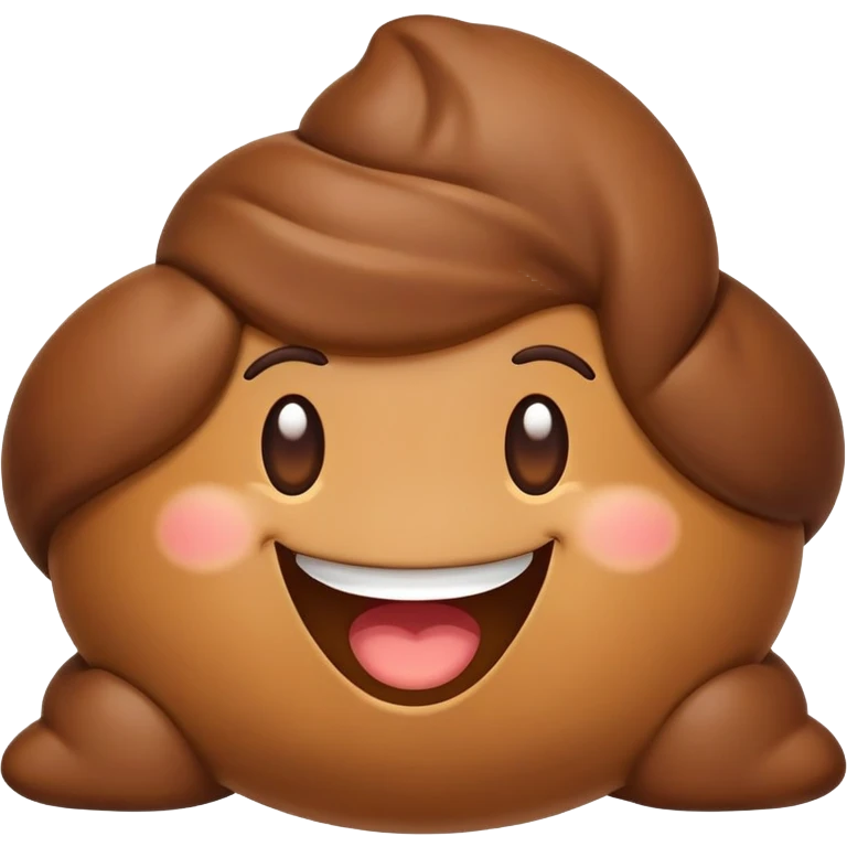 An emoji poo having an emoji poo emoji