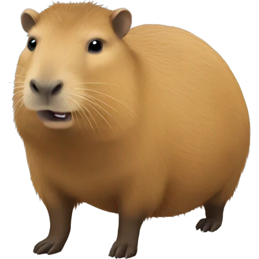 Capybara emoji