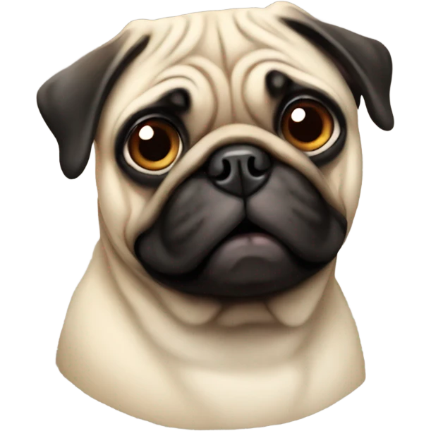 Pug emoji