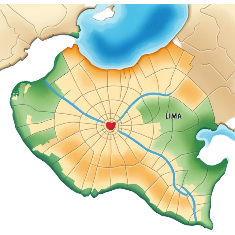 Generate a correctly Lima Peru map emoji