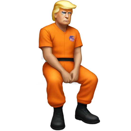 Trump in jail  emoji